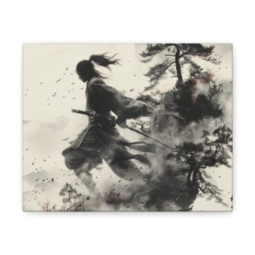 Spectral Samurai Print Art Print - Front