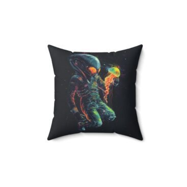 Cosmic Jelly Glow - Alien Pillow-1  - Front