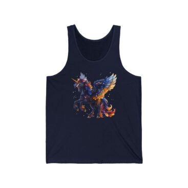 Rainbow Pegasus Male-tank  - Front