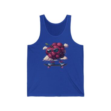 Raspberry Skateboarder Male-tank  - Front