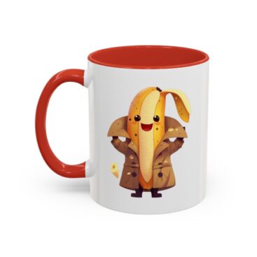 The Banana Flasher Coffee Mug - Multi 11oz & 15oz Coffee Mug - Left