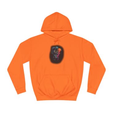 Cosmic Jelly Glow - Astronaut C-hoodie  - Front